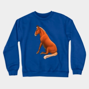 Mule Dog - I'd Rather be Sitting on My Butt Crewneck Sweatshirt